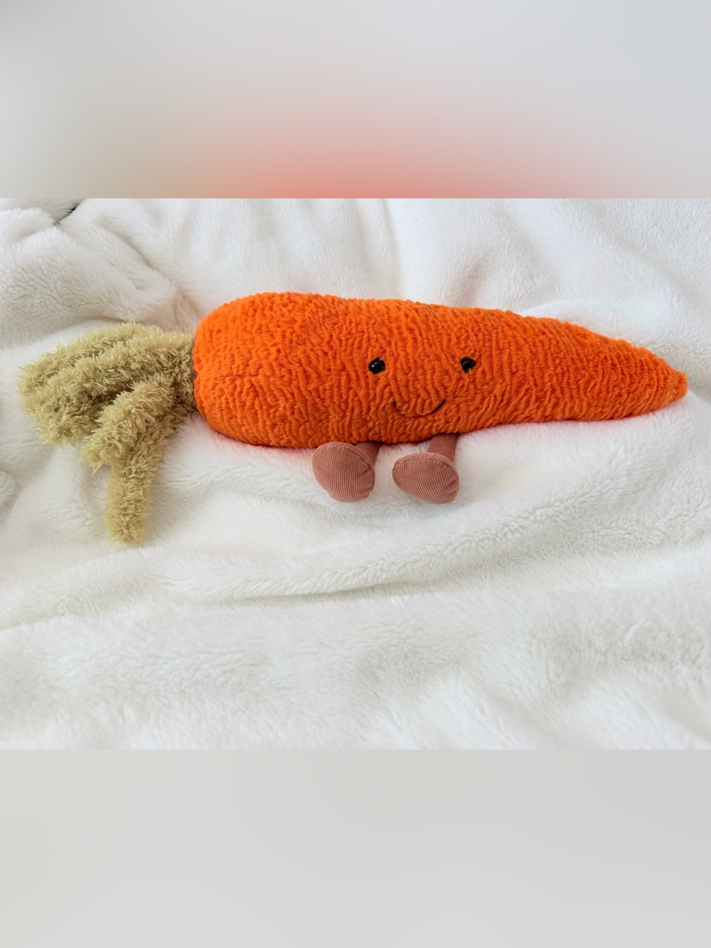 Jellycat Amuseable Carrot Plush - Retired - Discontinued- Hard to Find - EUC